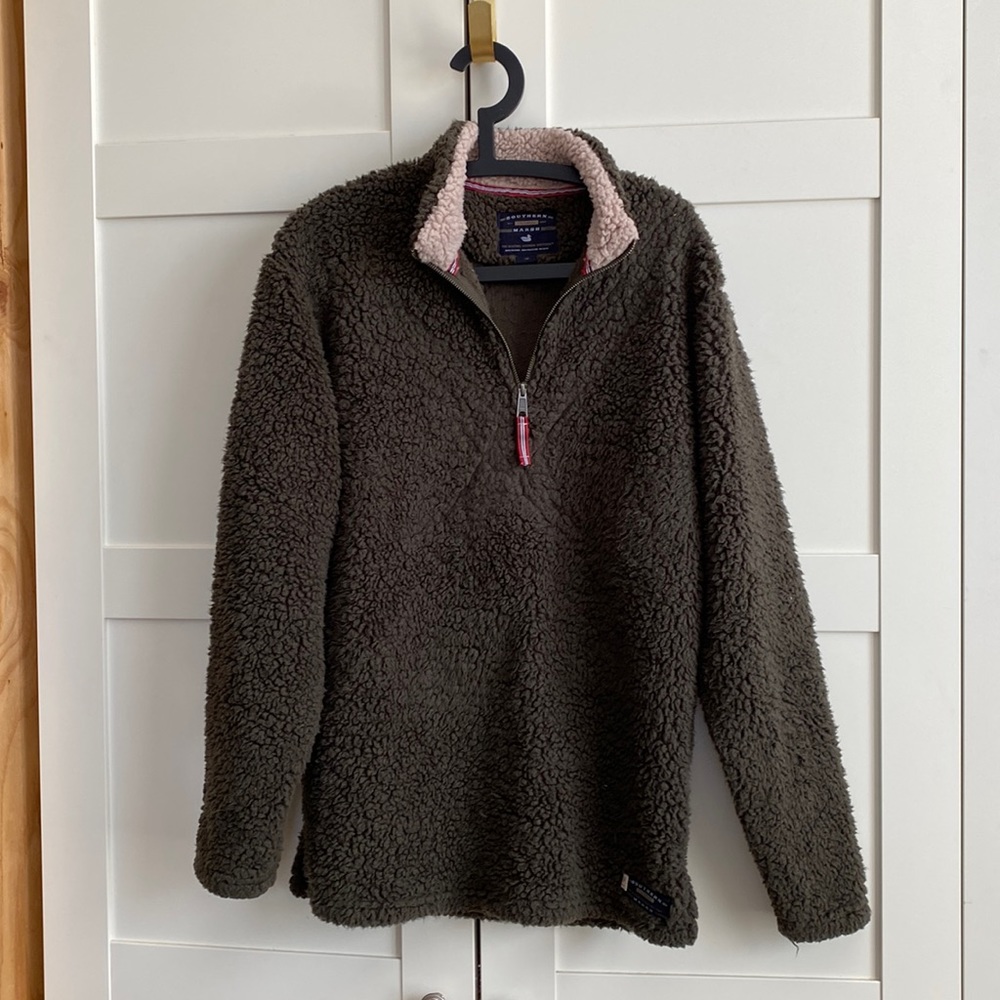 SOLD-Southern Marsh Sherpa Pullover